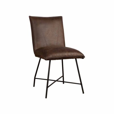 Tower Living Eetkamerstoel Trofa - Stof Amazon 8 Brown