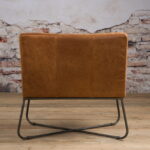 Tower Living Fauteuil 'Rodeo' - Leder Rust