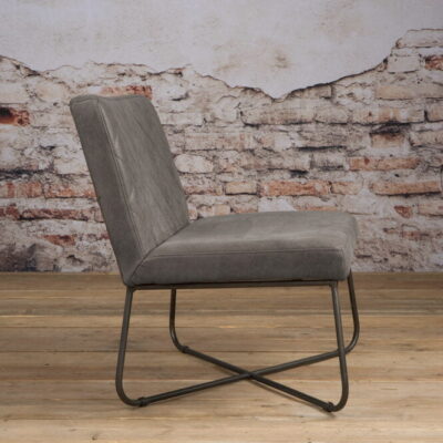 Tower Living Fauteuil 'Rodeo' - Leder Stone