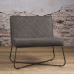 Tower Living Fauteuil 'Rodeo' - Leder Stone