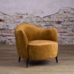 Fauteuil Bondo - Stof Velvet Bliss 13 Gold