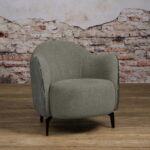 Tower Living - HC-0010 Fauteuil Bondo - Grande 90 grey