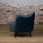 Tower Living - HC-0012 - Fauteuil Bondo - Grande 77 blue