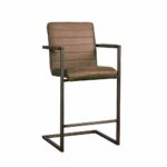 Tower Living Barkruk Rocca - Eco-leer Bull Brown