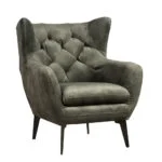 Fauteuil Bomba - Stof Velvet Bliss 19 Green