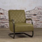 Tower-Living-Fauteuil-Civo-Leer-Bull-Green-sfeerfoto