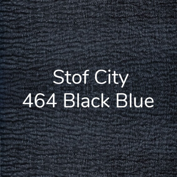 Stof-City-464-Black-Blue